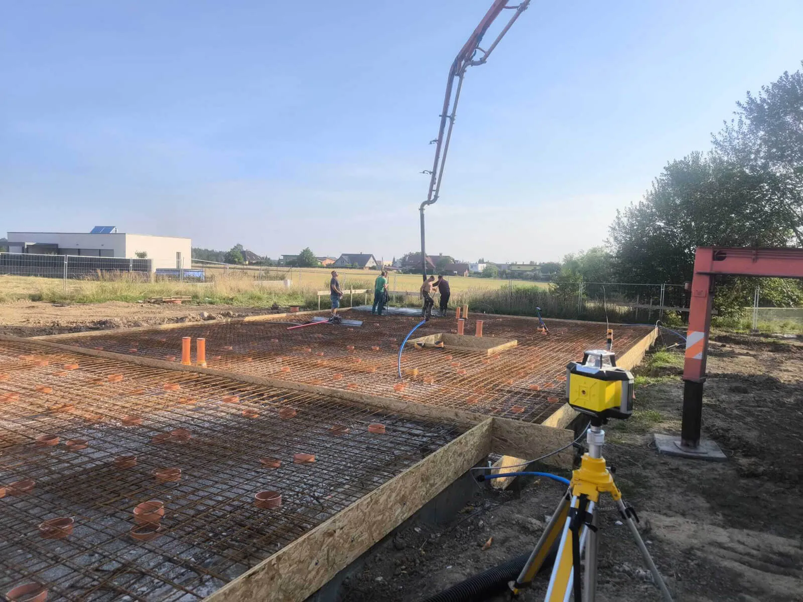 Betonaz zakladove desky – realizace KVALITYSTAV s.r.o., Kopřivnice